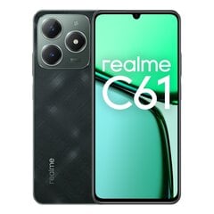 Realme C61 6/256GB Dark Green cena un informācija | Mobilie telefoni | 220.lv