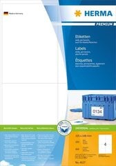 Daudzfunkcionālas printera birkas Herma Din A4 (Atjaunots C) cena un informācija | Kancelejas preces | 220.lv