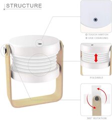 Cestbon C-2 LED Saliekamā galda lampa cena un informācija | Galda lampas | 220.lv