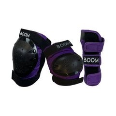 Drošinātāji BOOM Classic Tripple Pad Set, violeta (XS) cena un informācija | Citi velo piederumi un aksesuāri | 220.lv