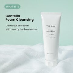 Putu sejas mazgāšana ar centellu TIRTIR - Centella Foam Cleansing 150 ml, Koreja cena un informācija | Sejas ādas kopšana | 220.lv