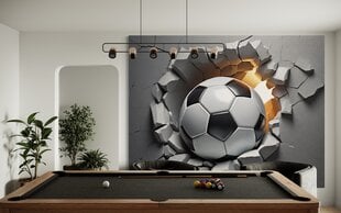 Fototaptes, 3D futbola bumba цена и информация | Фотообои | 220.lv