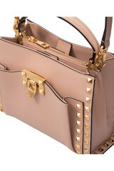 Valentino Alcove Rockstud dabiskās ādas rozā rokassomiņa цена и информация | Женские сумки | 220.lv