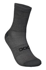 POC Zephyr Merino Mid velo zeķbikses pelēkas krāsas cena un informācija | Vīriešu zeķes | 220.lv