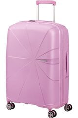 American Tourister средний чемодан  Starvibe Metallic Pastel  Lavender M 67 см, цена и информация | Чемоданы, дорожные сумки | 220.lv