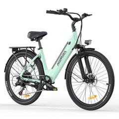 Elektriskais velosipēds HillMiles MileCity 26'', zaļš cena un informācija | Elektrovelosipēdi | 220.lv