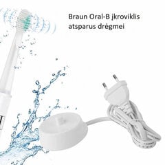 Braun Oral-b zobu birstēm piemērots lādētājs cena un informācija | Elektriskās zobu birstes | 220.lv