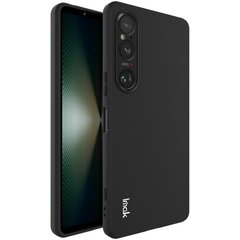 „Imak“ cieta silikona (TPU) apvalks - melns (Xperia 1 VI) cena un informācija | Telefonu vāciņi, maciņi | 220.lv