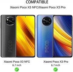 UNO' 2 Pack, aizsargstikls priekš Xiaomi Poco X3 NFC/Poco X3 Pro cena un informācija | Ekrāna aizsargstikli | 220.lv