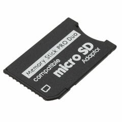 Micro SD Memory Stick Pro Duo adapteris cena un informācija | Atmiņas kartes mobilajiem telefoniem | 220.lv