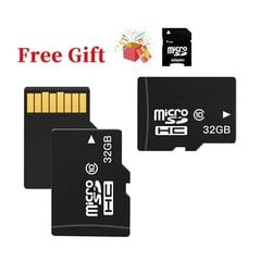 Micro SD 32GB atmiņas karte ar SD adapteri cena un informācija | Atmiņas kartes mobilajiem telefoniem | 220.lv