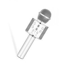 Karaoke bluetooth mikrofons ar atbalss funkciju - melns cena un informācija | Mikrofoni | 220.lv