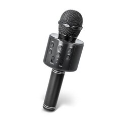 Karaoke bluetooth mikrofons ar atbalss funkciju - melns cena un informācija | Mikrofoni | 220.lv