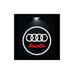 Divas īpašas LED logo projektora lampas Audi цена и информация | Авто принадлежности | 220.lv