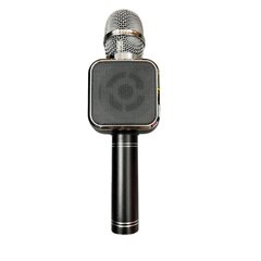 Karaoke bluetooth mikrofons - melns цена и информация | Микрофоны | 220.lv