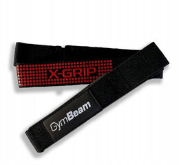 Ремни GymBeam X-Grip для тяжелой атлетики/бодибилдинга цена и информация | Другие товары для фитнеса | 220.lv