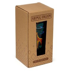 4 piknika krūzīšu komplekts - Animal Kingdom 450ml cena un informācija | Ugunskura katli, trauki un galda piederumi | 220.lv