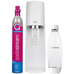 SodaStream Terra White sūcējs + viena pudele + SodaStream Pepsi sīrups цена и информация | Аппараты для газирования воды | 220.lv