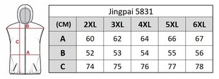 Veste vīriešiem Jingpai 5831, zila cena un informācija | Vīriešu vestes | 220.lv