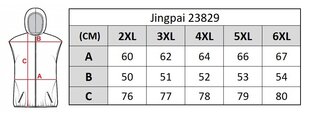 Veste vīriešiem Jingpai 23829, zila cena un informācija | Vīriešu vestes | 220.lv