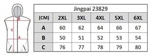 Veste vīriešiem Jingpai 23829, zaļa cena un informācija | Vīriešu vestes | 220.lv