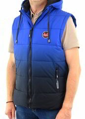 Veste vīriešiem Jingpai 810, zila cena un informācija | Vīriešu vestes | 220.lv