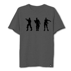 Fortnite T-shirt Silhouettes M grey cena un informācija | Vīriešu T-krekli | 220.lv