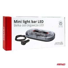 Magnētiskais mirgotājs 48 smd led 12-24V cena un informācija | Auto piederumi | 220.lv