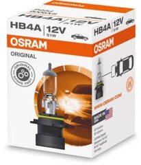 Автомобильная лампа Osram OS9006XS 1095 Lm 12 V 62 W HB4A 3200 K цена и информация | Автомобильные лампочки | 220.lv