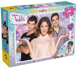 Licani: divpusēja puzzle: Maxi 108el. - violetta cena un informācija | Puzles, 3D puzles | 220.lv