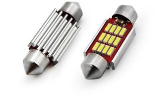 LED spuldzes 2 gab. Canbus 12 smd 39*12mm cena un informācija | Auto spuldzes | 220.lv