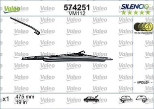 Valeo Silencio 475x1 574251 Mājkalpotājs cena un informācija | Logu slotiņas | 220.lv