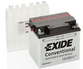 12V 30Ah Y60-N30-A 185x128x168+- Exide cena un informācija | Moto akumulatori | 220.lv