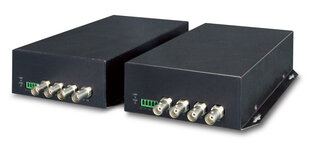 PLANET VF-402-KIT network media converter Single-mode Black cena un informācija | Komutatori (Switch) | 220.lv