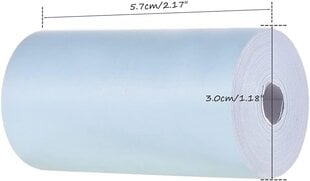 Bisofice termopapīra rullis, 3 gab., 57 x 30 mm cena un informācija | Piederumi printerim | 220.lv