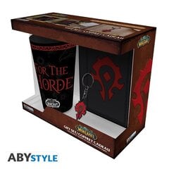 World of Warcraft "For the Horde" Mug, Notebook and Keychain Set cena un informācija | Datorspēļu suvenīri | 220.lv