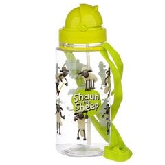 Ūdens pudele bērniem 450 ml - Shaun the Sheep cena un informācija | Ūdens pudeles | 220.lv