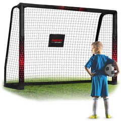 Futbola vārti 180 x 120 x 60 cm NS-463 melnā un sarkanā krāsā cena un informācija | Futbola vārti un tīkls | 220.lv