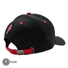 AC/DC Cap Black & Red cena un informācija | Datorspēļu suvenīri | 220.lv