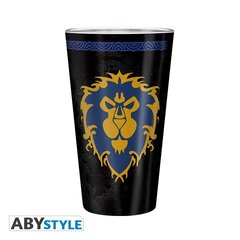 World of Warcraft Large Glass 400ml Alliance cena un informācija | Datorspēļu suvenīri | 220.lv