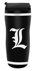 Death Note Travel mug "L" cena un informācija | Datorspēļu suvenīri | 220.lv