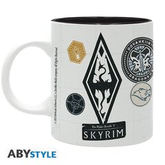 Skyrim Mug 320 ml "Badges" cena un informācija | Datorspēļu suvenīri | 220.lv