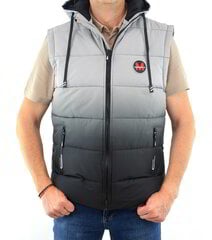 Veste vīriešiem Jingpai 810, pelēka cena un informācija | Vīriešu vestes | 220.lv