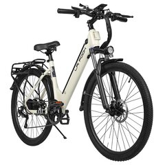 Elektriskais velosipēds Laifook Seeker, 26", bēšs cena un informācija | Elektrovelosipēdi | 220.lv