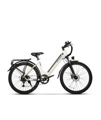 Elektriskais velosipēds Laifook Seeker, 26", bēšs cena un informācija | Elektrovelosipēdi | 220.lv