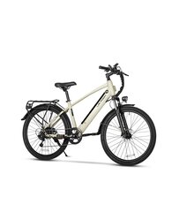 Elektriskais velosipēds Laifook Seeker, 26", bēšs cena un informācija | Elektrovelosipēdi | 220.lv