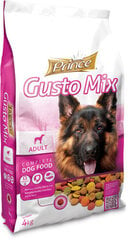 Prince Gusto Mix Barība vidējo un lielāku šķirņu suņiem, 4 kg цена и информация | Сухой корм для собак | 220.lv