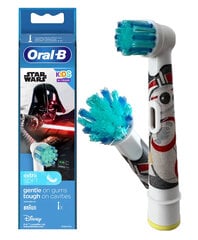 Oral-B Kids Zobu Birstes Uzgalis Star Wars, 3+ Gadi cena un informācija | Elektriskās zobu birstes | 220.lv