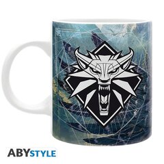 The Witcher Mug 320 ml Geralt and the Griffon cena un informācija | Datorspēļu suvenīri | 220.lv