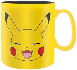 Pokemon - Mug 460 ml Pikachu Face cena un informācija | Datorspēļu suvenīri | 220.lv